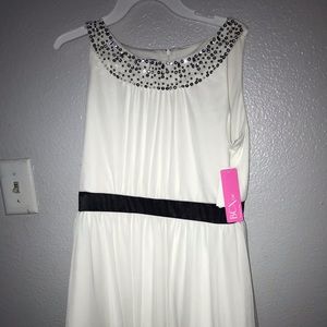 Kids white dress